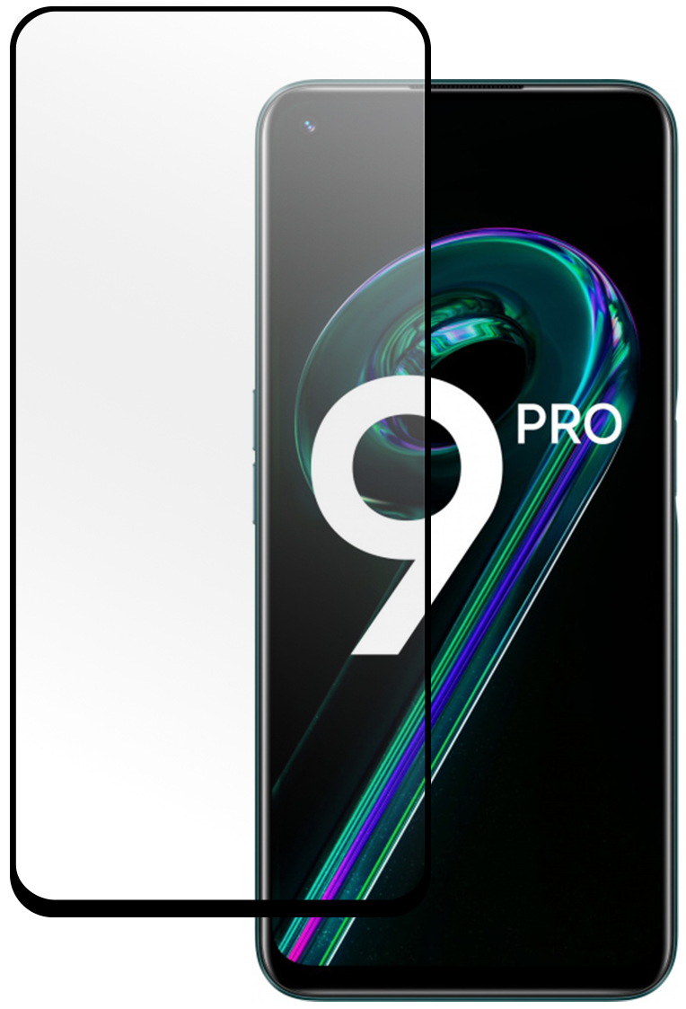 PERO Защитное стекло Full Glue для Realme 9 Pro