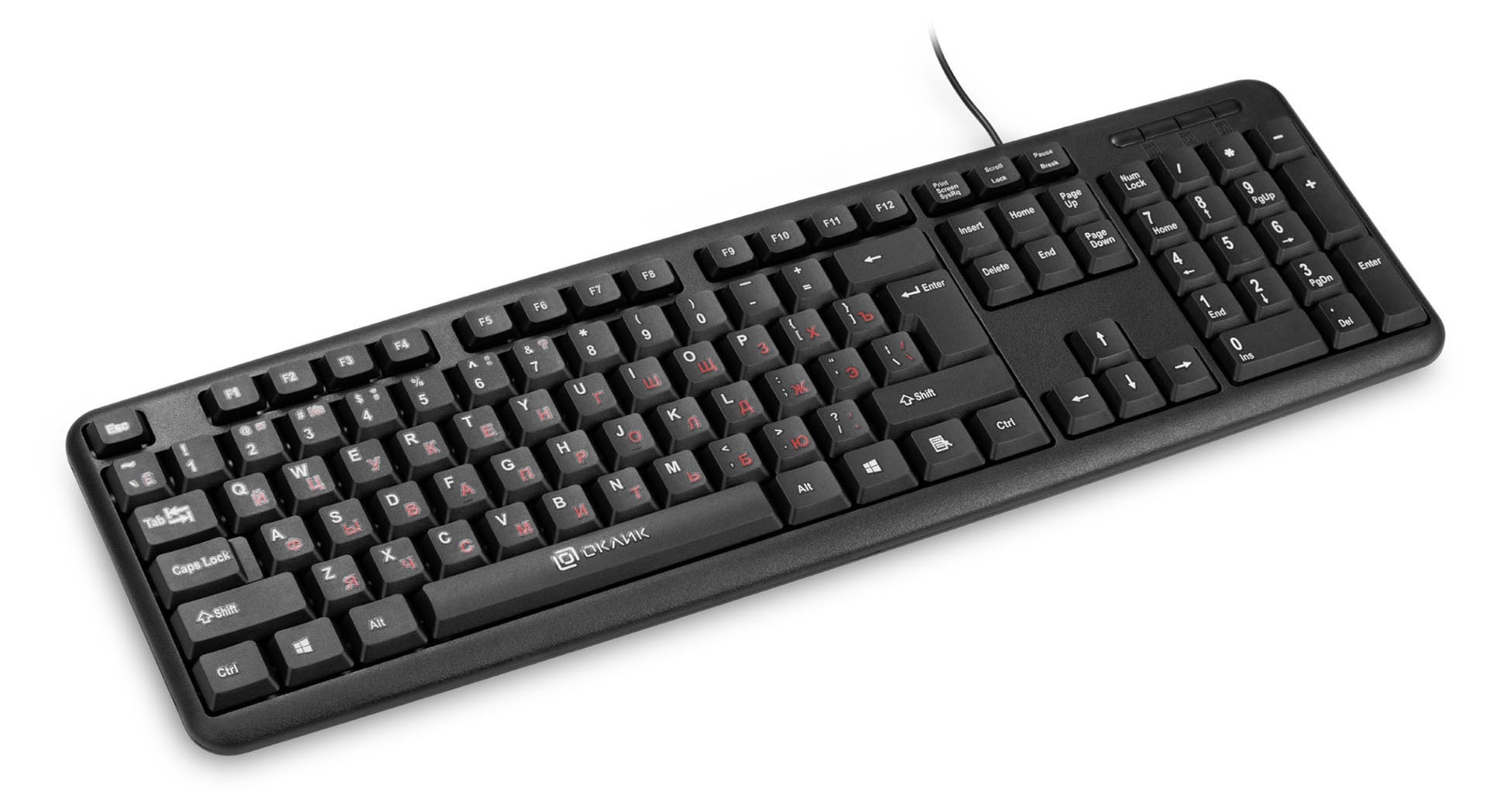 Oklick проводная 180M PS/2