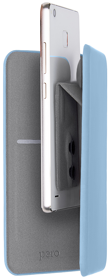 PERO Чехол-книжка Soft Touch универсальный 6.0-6.5"