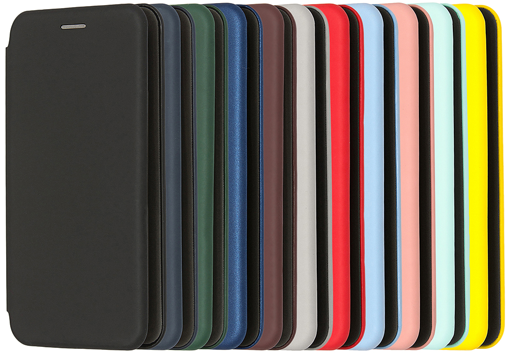 PERO Чехол-книжка Soft Touch универсальный 6.0-6.5"