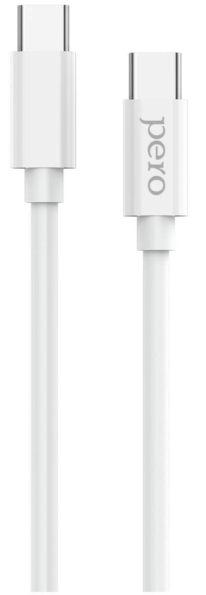 PERO Кабель DC08 PD Type-C - Type-C 20W, 1м