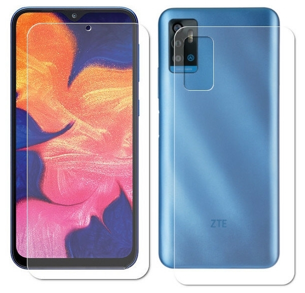 

Гидрогелевая пленка для ZTE Blade A71, Прозрачная, Front-Back