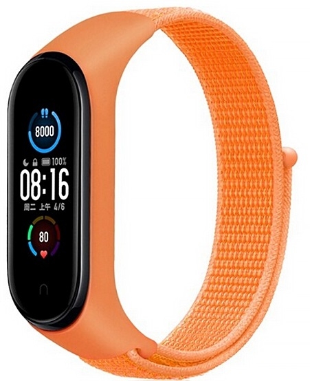 DF Сменный ремешок для Xiaomi Mi Band 3/ Mi Band 4/ Mi Band 5/ Mi Band 6