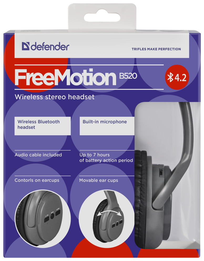 Defender Беспроводная гарнитура FreeMotion B520