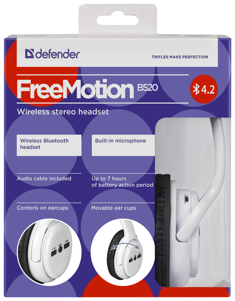 Defender Беспроводная гарнитура FreeMotion B520