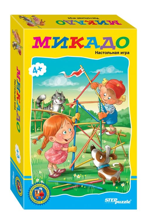 

Настольные игры для детей Степ, Дорожные игры "Микадо"