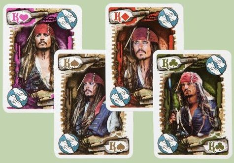 Задира Карты игральные "Пираты Карибского моря" в асс-те