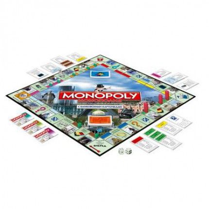 Hasbro Настольная игра "Монополия Россия", с банковскими картами (Monopoly Russia Electronic Banking)