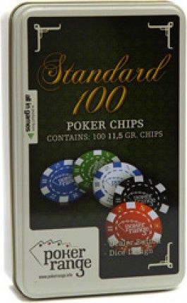 Poker Range Набор фишек для покера Standard 100 (11,5 гр.) PR102