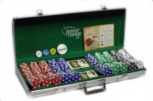 Poker Range Покерный набор в алюминиевом кейсе на 500 фишек (11,5 гр.) с номиналом PR501n