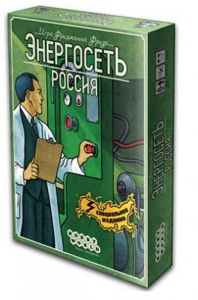 Hobby World Настольная игра "Энергосеть Россия" (Power Grid: Russia)