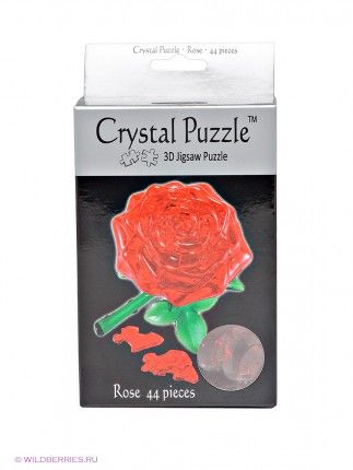 Crystal Puzzle 3D Пазл-Головоломка Роза