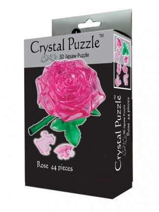 Crystal Puzzle 3D Пазл-Головоломка Роза