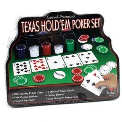 noname Набор для покера "Texas Hold'em Poker Set"