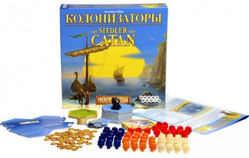 Hobby World Настольная игра "Колонизаторы. Мореходы" (Catan: Seafarers) ДОПОЛНЕНИЕ