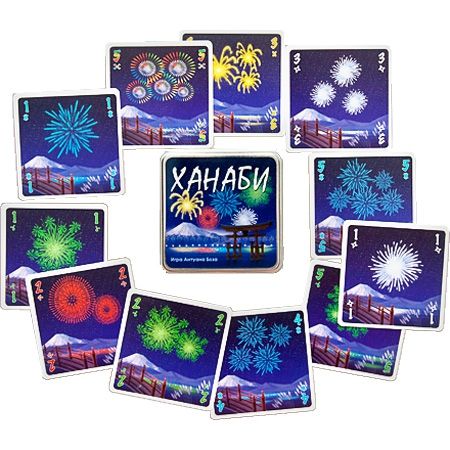 Cocktail Games Настольная игра "Ханаби. Фейерверки" (Hanabi)