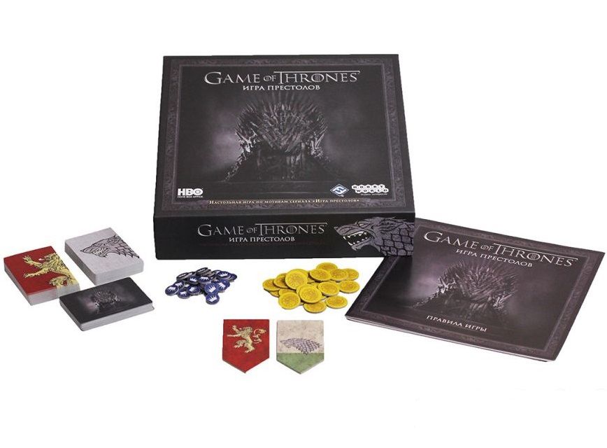 Hobby World Настольная игра "Игра Престолов. НВО."(Game of Thrones), киноверсия