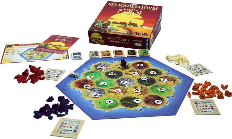 Hobby World Настольная игра "Колонизаторы" (The Settlers of Catan)