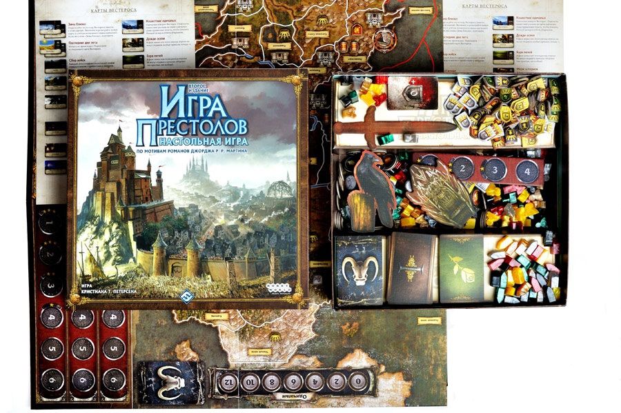 Hobby World Настольная игра "Игра Престолов. Второе издание." (A Game of Thrones: The Board Game (second edition)