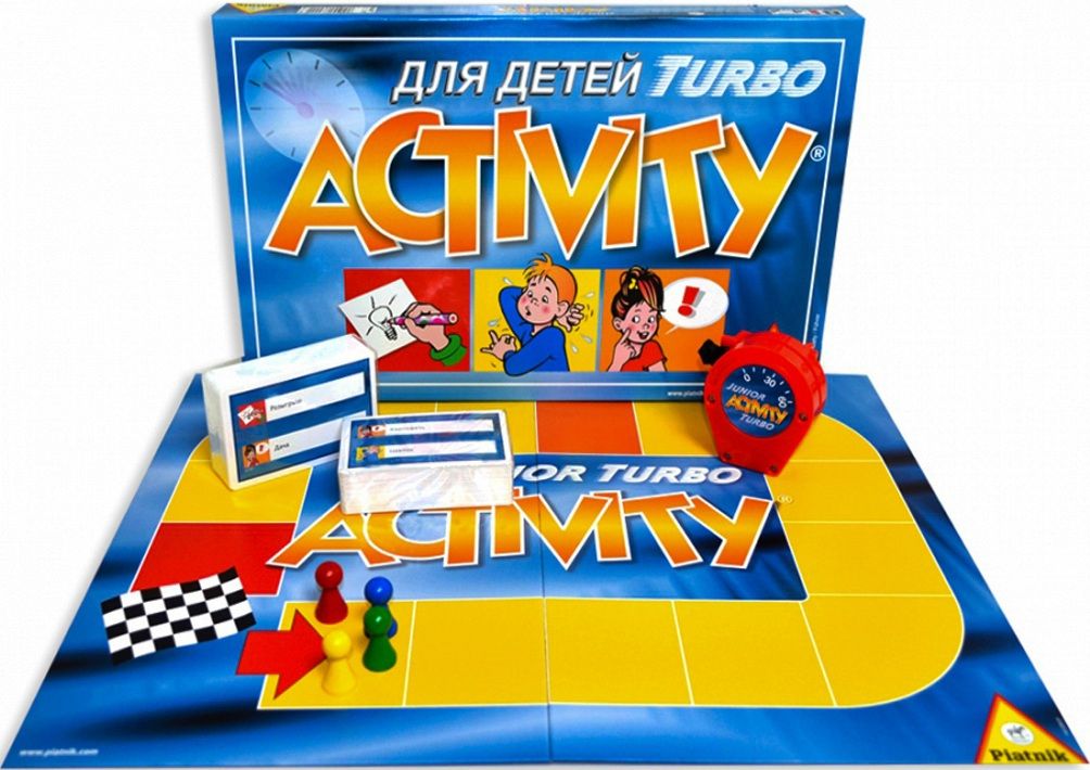 Piatnik Настольная игра "Активити для детей. Турбо" (Activity Turbo Junior)