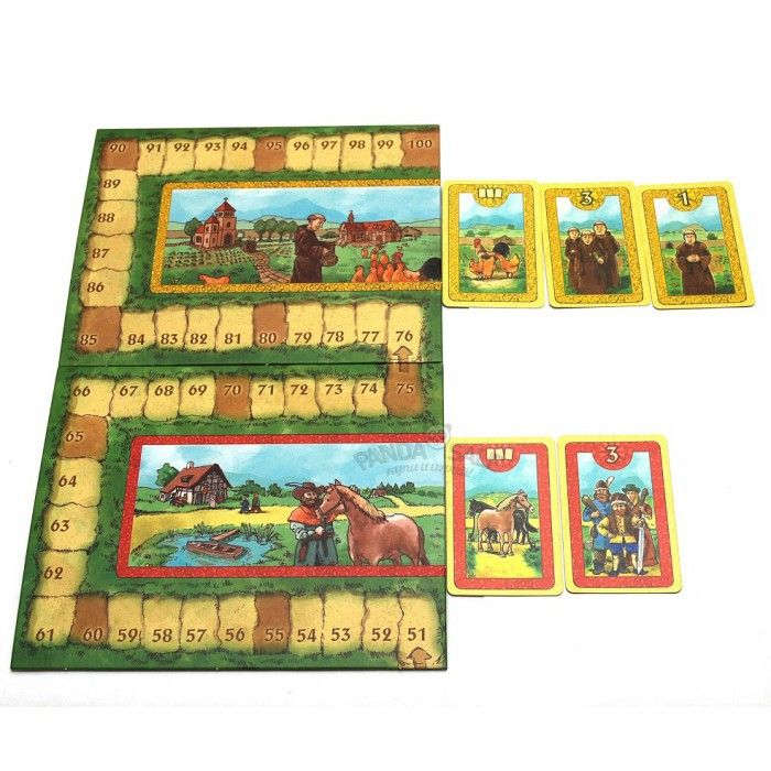 Hobby World Настольная игра "Карткассон" (Cardcassonne)