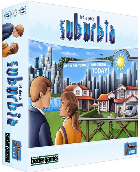 Bezier Games Настольная игра "Suburbia. Построй свой мегаполис"