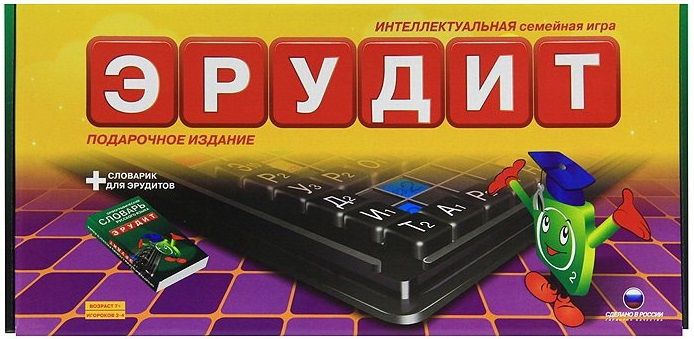 Биплант Настольная игра "Эрудит RUS"