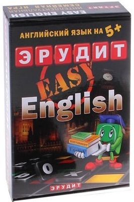 Биплант Настольная игра "Эрудит. Easy English"
