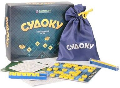 Биплант Настольная игра "Эрудит. Судоку"