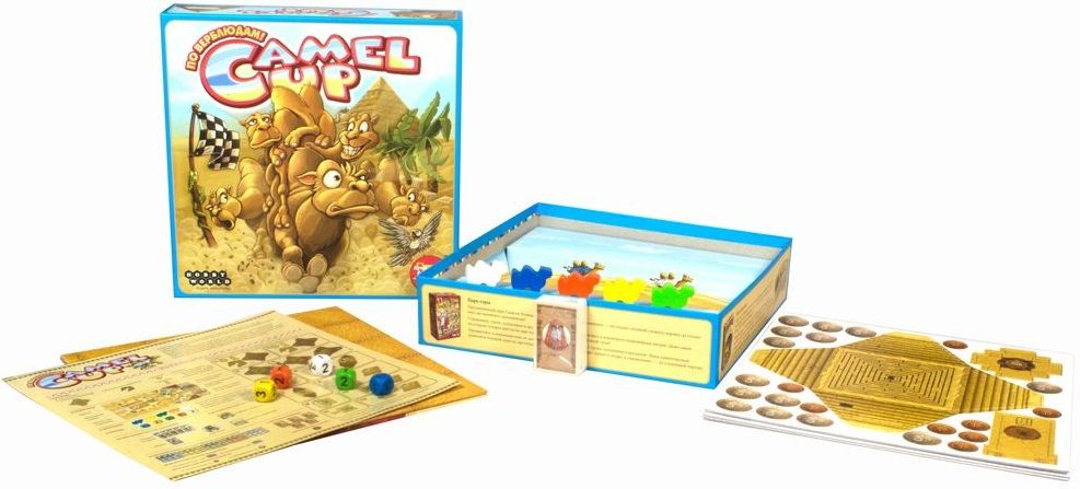 Hobby World Настольная игра "По Верблюдам" (Camel Up)