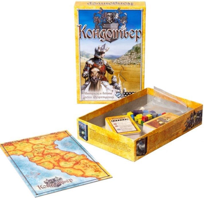 Hobby World Настольная игра "Кондотьер" (Condottiere)