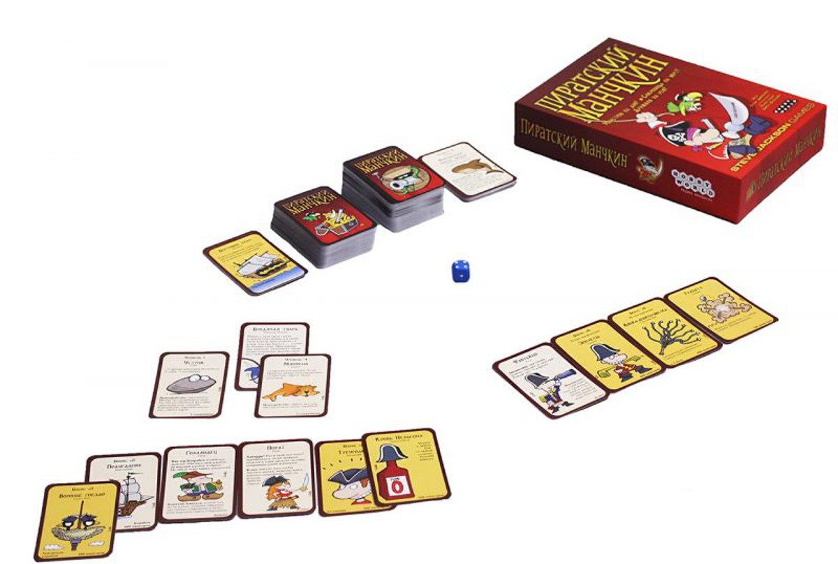 Hobby World Настольная игра "Манчкин. Пиратский" (Munchkin Booty)