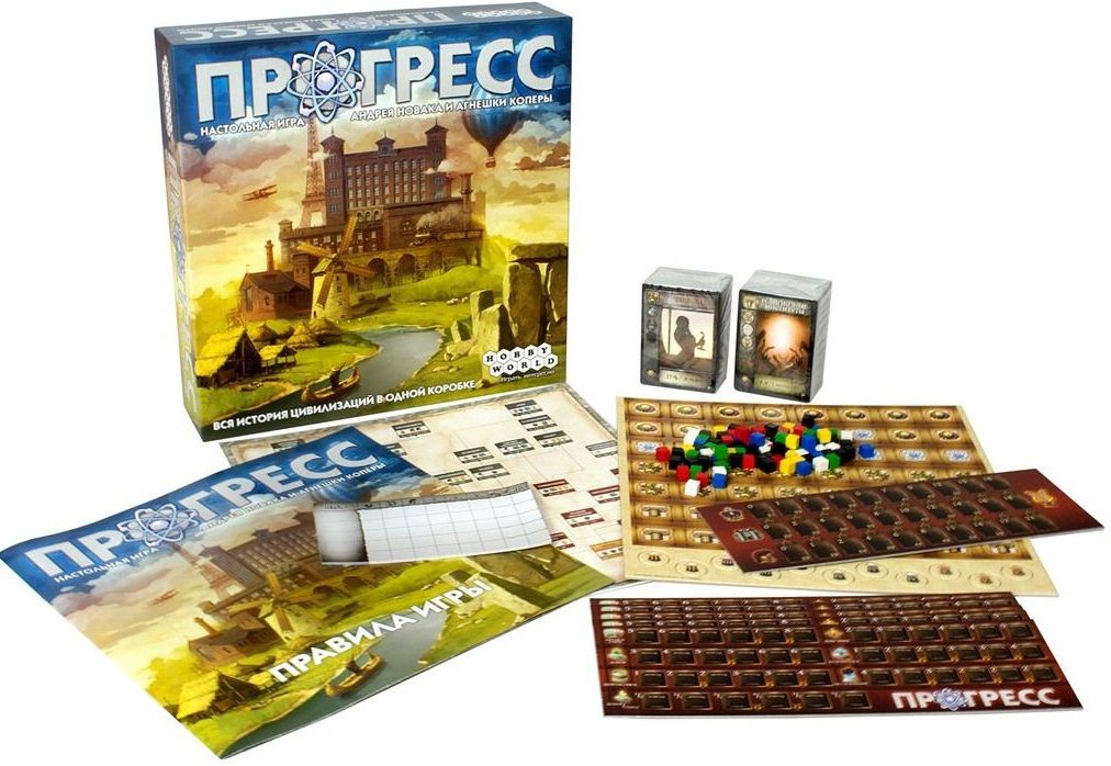 Hobby World Настольная игра "Прогресс"