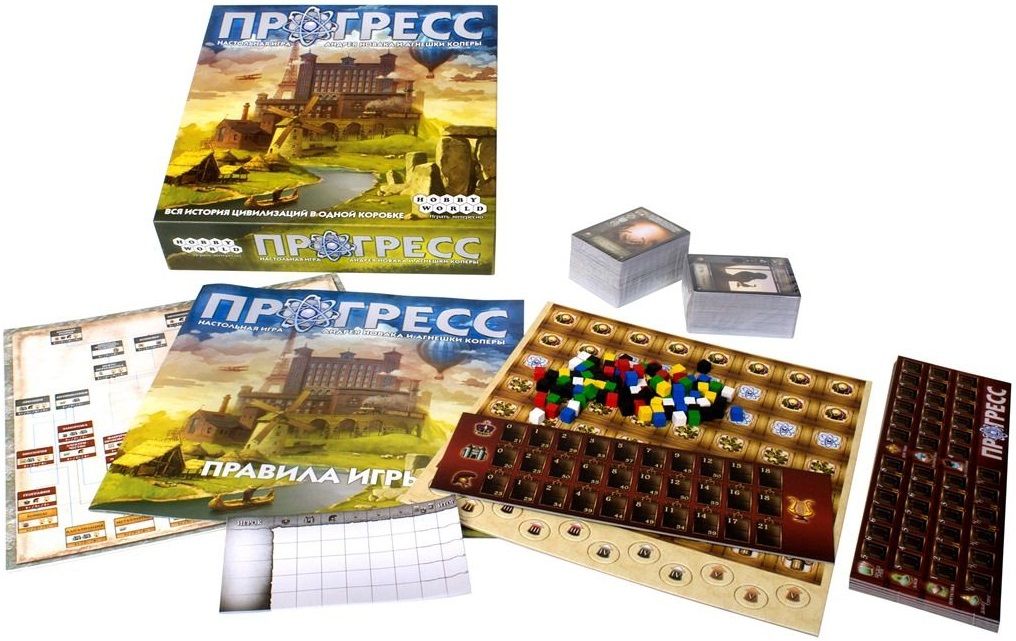 Hobby World Настольная игра "Прогресс"