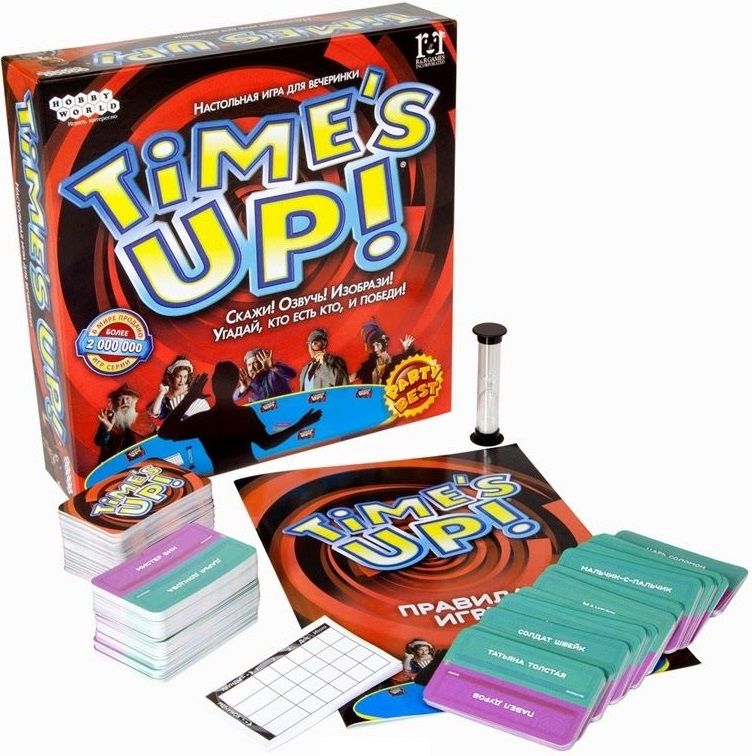 Hobby World Настольная игра "Time's Up!" (Время вышло)