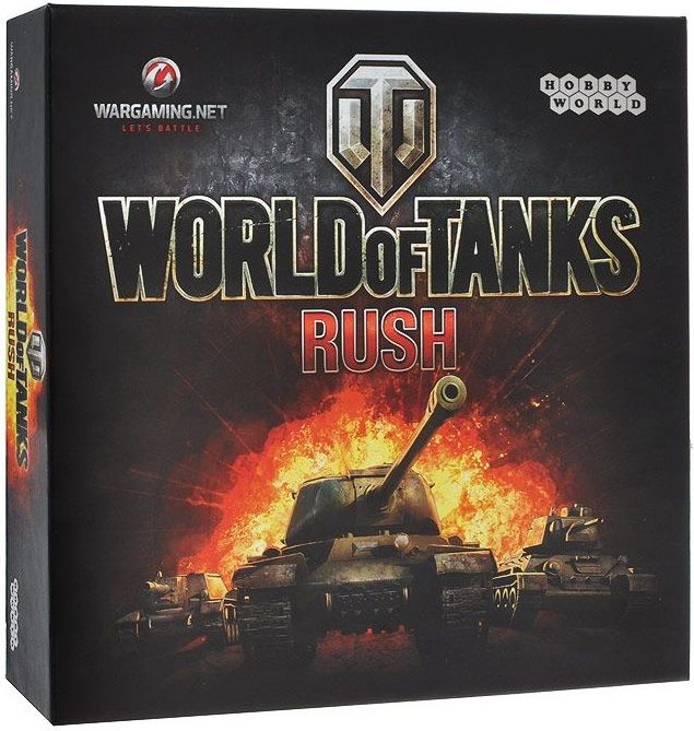 

Настольные игры для детей Hobby World, Настольная игра "World of Tanks. Rush"
