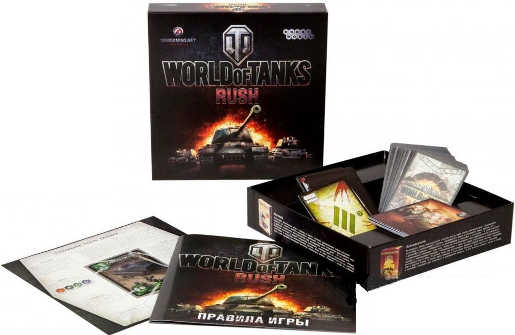 Hobby World Настольная игра "World of Tanks. Rush"