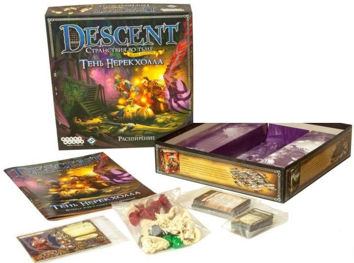 Hobby World Настольная игра "Descent. Тень Нерекхолла" (Descent Journeys in the Dark. Shadow of Nerekhall) ДОПОЛНЕНИЕ