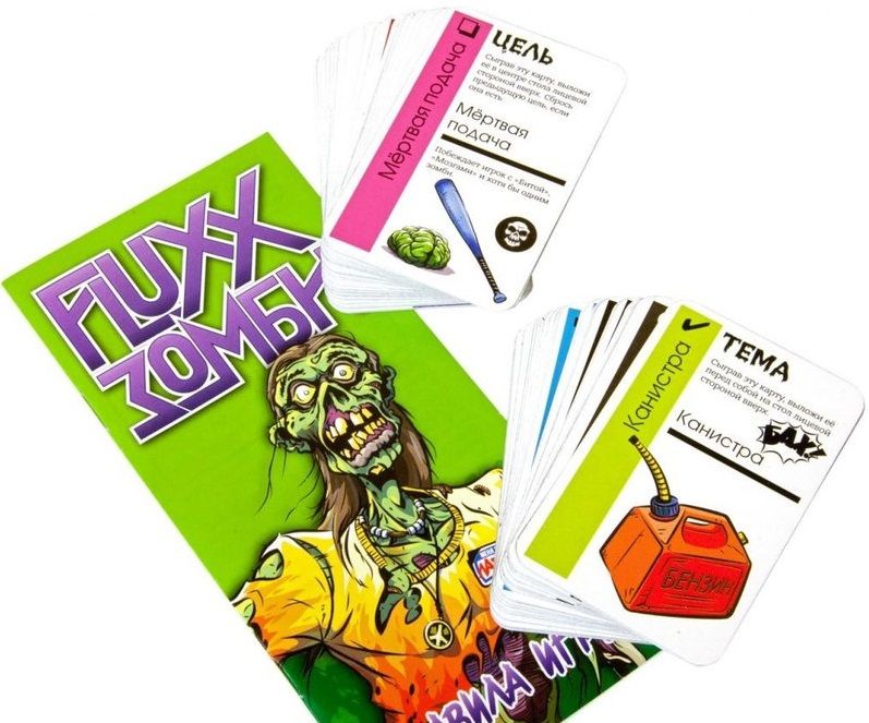 Hobby World Настольная игра "Fluxx Зомби" (Zombie Fluxx)