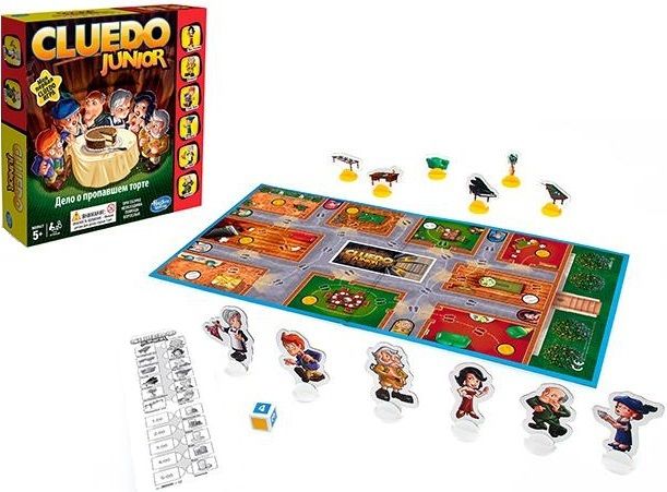 Hasbro Настольная игра "Моё первое Клуэдо" (Cluedo Junior)