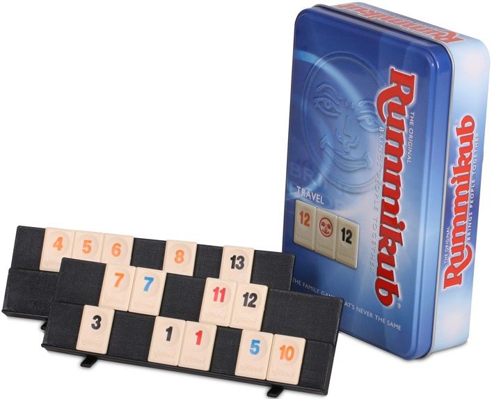 KodKod Настольная игра "Руммикуб" (Rummikub), компактная