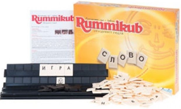 KodKod Настольная игра "Руммикуб" (Rummikub), с буквами