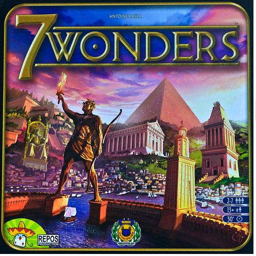 Стиль жизни Настольная игра "7 чудес" (7 Wonders)