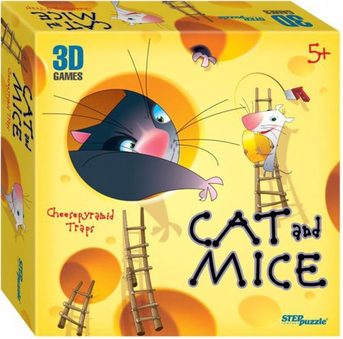 Степ Развивающая игра 3D "Кошки-мышки"
