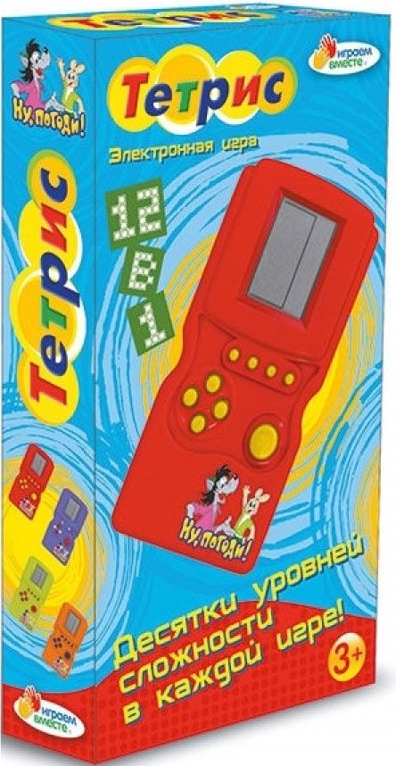 Играем вместе Электронная игра "Тетрис.Ну, Погоди!"