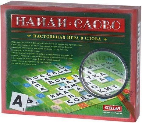 

Настольные игры для детей Стеллар, Настольная игра "Найди слово"