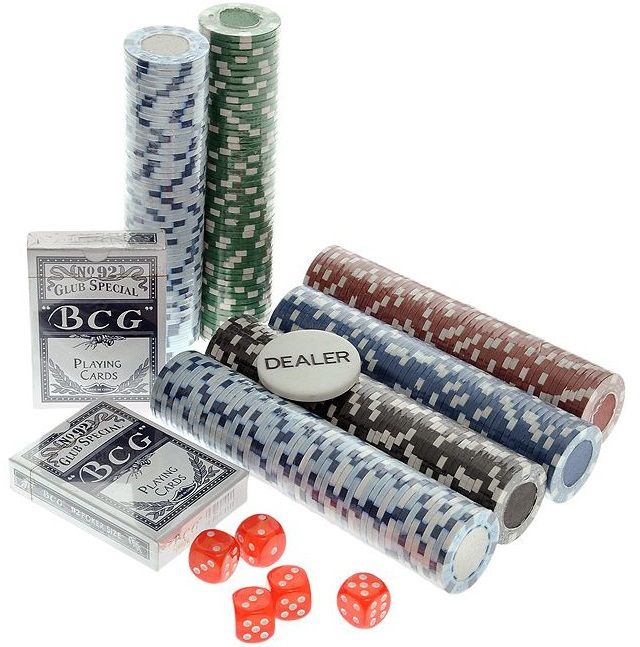 Нескучные игры Покерный набор в алюминиевом кейсе на 300 фишек (11,5 гр.) арт. 1898