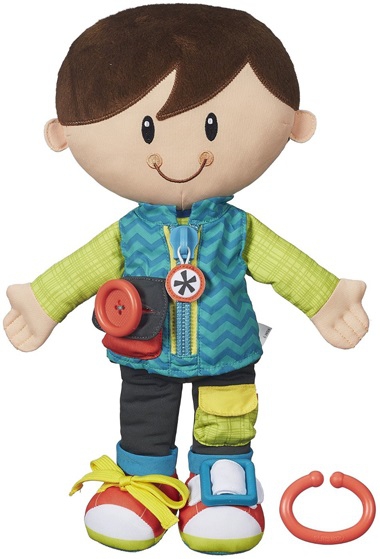 Hasbro Игрушка развивающая Playskool "Одень друга и возьми с собой"