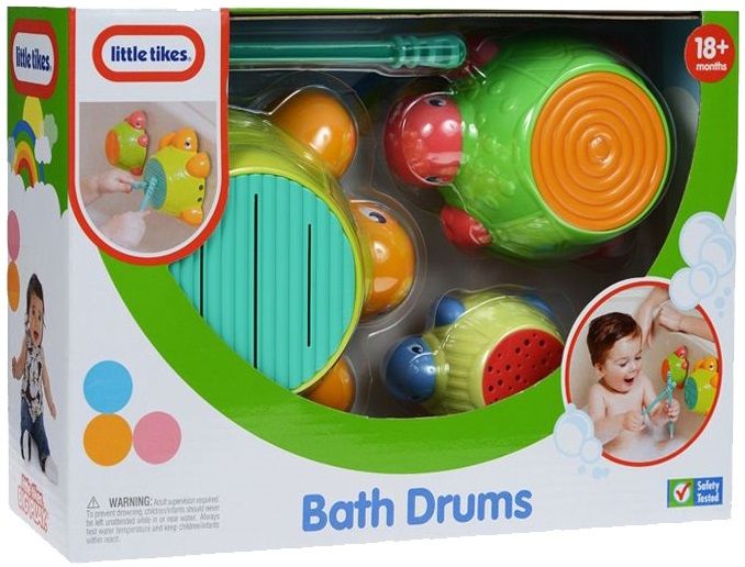 Little Tikes Игрушка для ванны "Черепашки-барабаны"