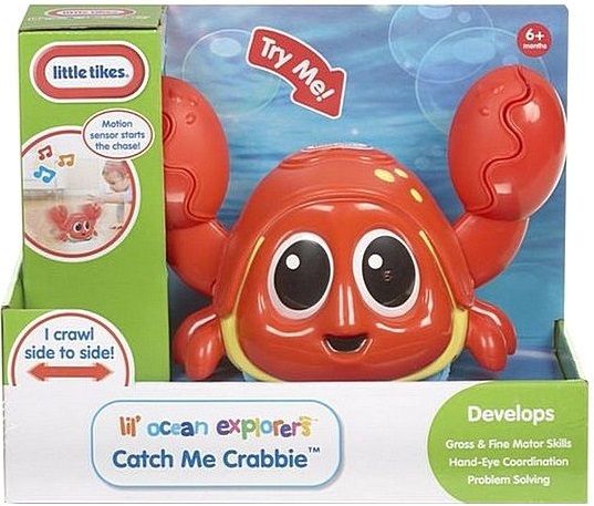 Little Tikes Развивающая игрушка "Шустрый краб с датчиком движения"